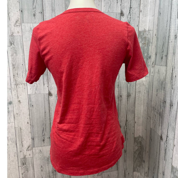 MLB Campus Lifestyle Womens Medium St Louis Baseball Cardinals Cotton Blend Tee - Picture 3 of 5